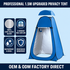 Pop Up Shower Tent 2 Person with Removable Floor & Ventilation Window | Privacy Outdoor Camping Bathroom Tent for Beach Hiking,HXM,Pop Up Shower Tent 2 Person with Removable Floor & Ventilation Window | Privacy Outdoor Camping Bathroom Tent for Beach Hiking