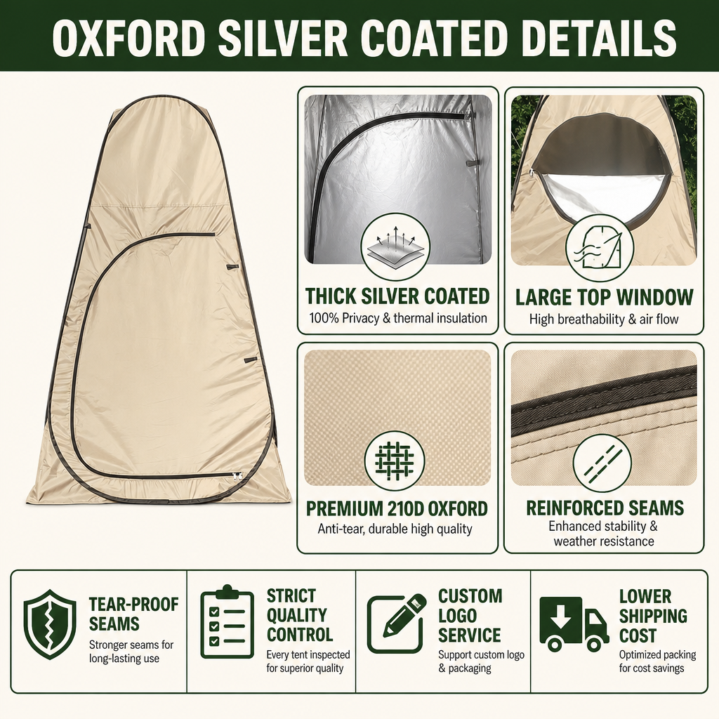Oxford fabric Privacy Changing Tent Pop Up Portable Toilet Tent with Carry Bag | Outdoor Dressing Room Shelter for Beach Camping Festival,HXM,Oxford fabric Privacy Changing Tent Pop Up Portable Toilet Tent with Carry Bag | Outdoor Dressing Room Shelter for Beach Camping Festival