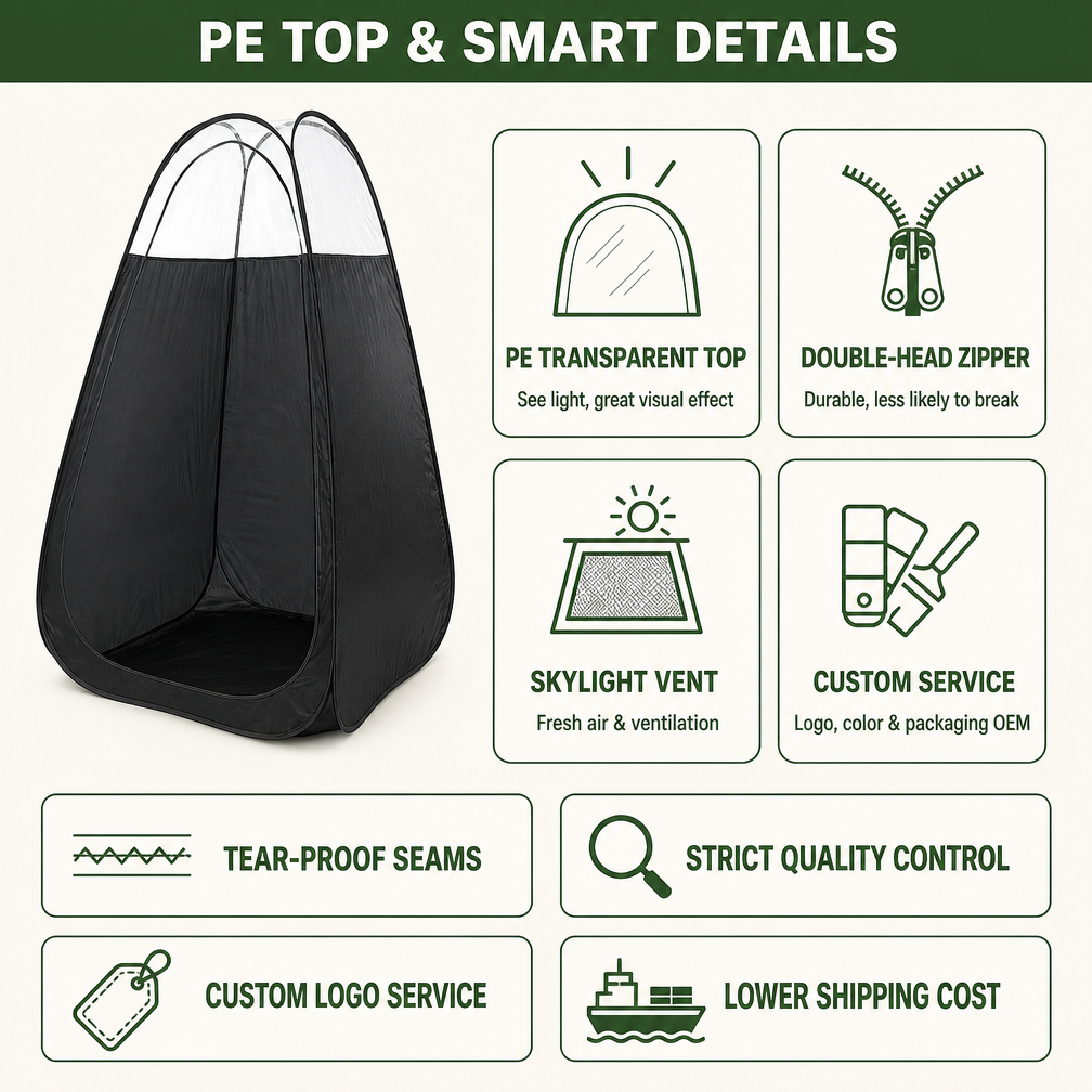 Pop Up Privacy Shower Tent 210D Silver Coated Waterproof Portable Outdoor Changing Toilet Bath Tent for Hunting Camping Fishing Wholesale OEM ODM,HXM,Pop Up Privacy Shower Tent 210D Silver Coated Waterproof Portable Outdoor Changing Toilet Bath Tent for Hunting Camping Fishing Wholesale OEM ODM