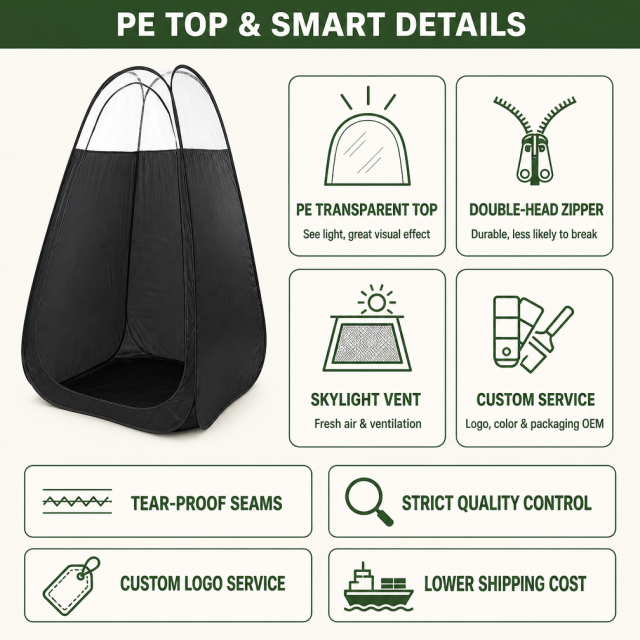 Pop Up Privacy Shower Tent 210D Silver Coated Waterproof Portable Outdoor Changing Toilet Bath Tent for Hunting Camping Fishing Wholesale OEM ODM,HXM,Pop Up Privacy Shower Tent 210D Silver Coated Waterproof Portable Outdoor Changing Toilet Bath Tent for Hunting Camping Fishing Wholesale OEM ODM