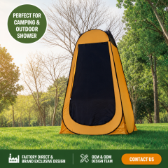 Privacy Changing Tent Pop Up Portable Toilet Tent with Carry Bag | Outdoor Dressing Room Shelter for Beach Camping Festival,HXM,Privacy Changing Tent Pop Up Portable Toilet Tent with Carry Bag | Outdoor Dressing Room Shelter for Beach Camping Festival