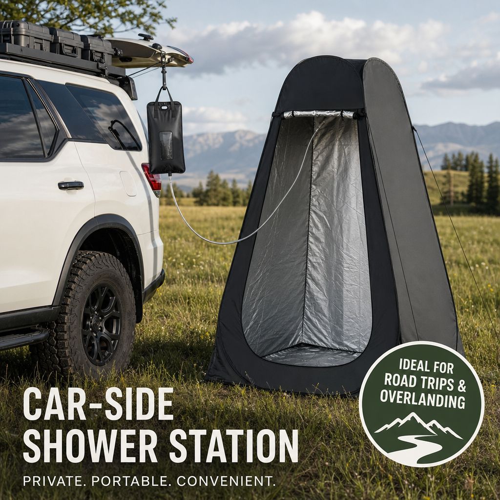 Pop Up Shower Tent 2 Person with Removable Floor & Ventilation Window | Privacy Outdoor Camping Bathroom Tent for Beach Hiking,HXM,Pop Up Shower Tent 2 Person with Removable Floor & Ventilation Window | Privacy Outdoor Camping Bathroom Tent for Beach Hiking