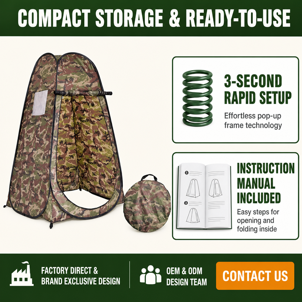 Pop Up Shower Tent 2 Person with Removable Floor & Ventilation Window | Privacy Outdoor Camping Bathroom Tent for Beach Hiking,HXM,Pop Up Shower Tent 2 Person with Removable Floor & Ventilation Window | Privacy Outdoor Camping Bathroom Tent for Beach Hiking