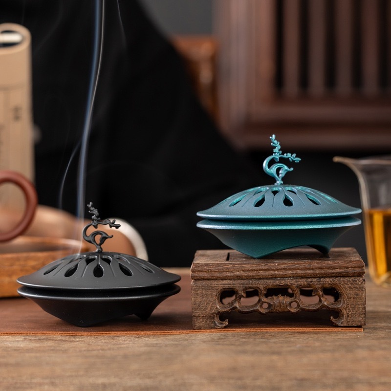 The Cyan Veil Alloy Censer – A Portable Sanctuary
