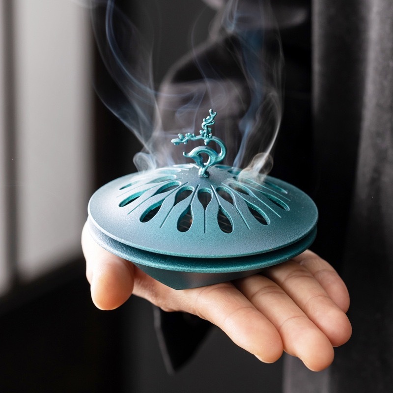 The Cyan Veil Alloy Censer – A Portable Sanctuary