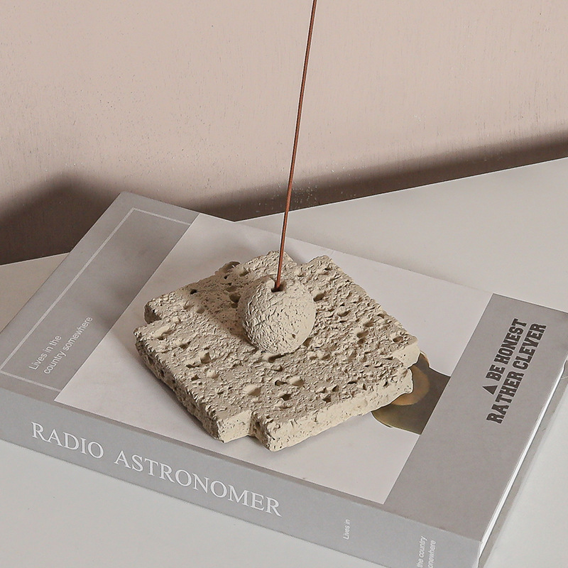 Minimalist Geometric Stone Base