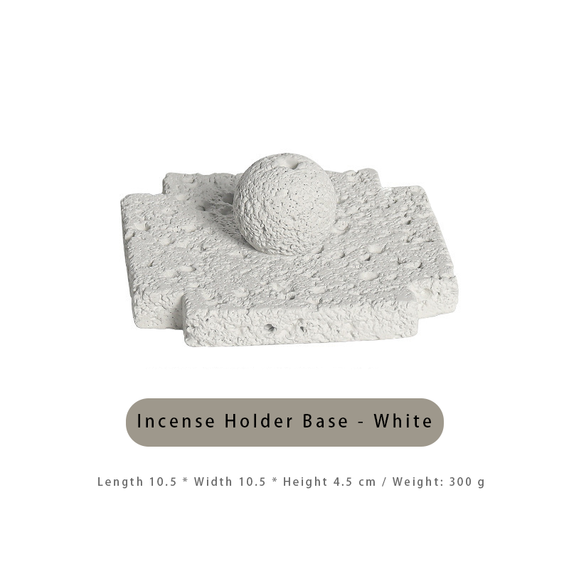 Minimalist Geometric Stone Base