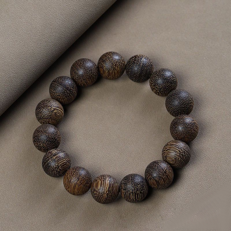 Nha Trang White Qinan Agarwood Bracelet | A Portable Anchor for Inner Serenity