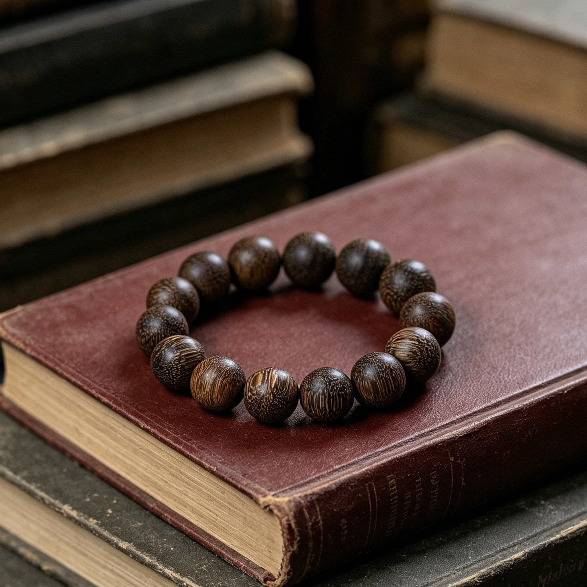 Nha Trang White Qinan Agarwood Bracelet | A Portable Anchor for Inner Serenity