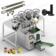 Furniture Fittings Sorting Packing Machine with 5 Bowl Feeders