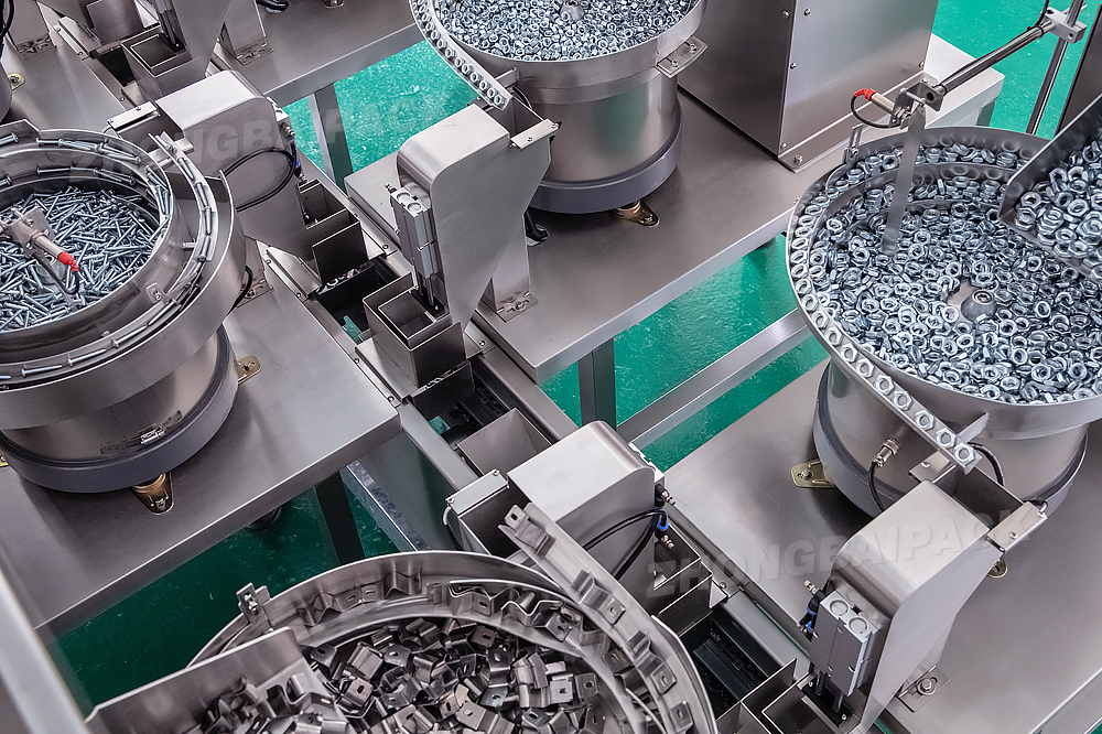 Screw Hardware Components Packing Machine