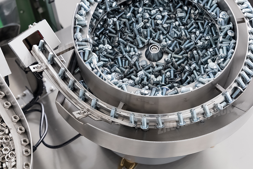 Counting Packing Machine with Two Bowl Feeders