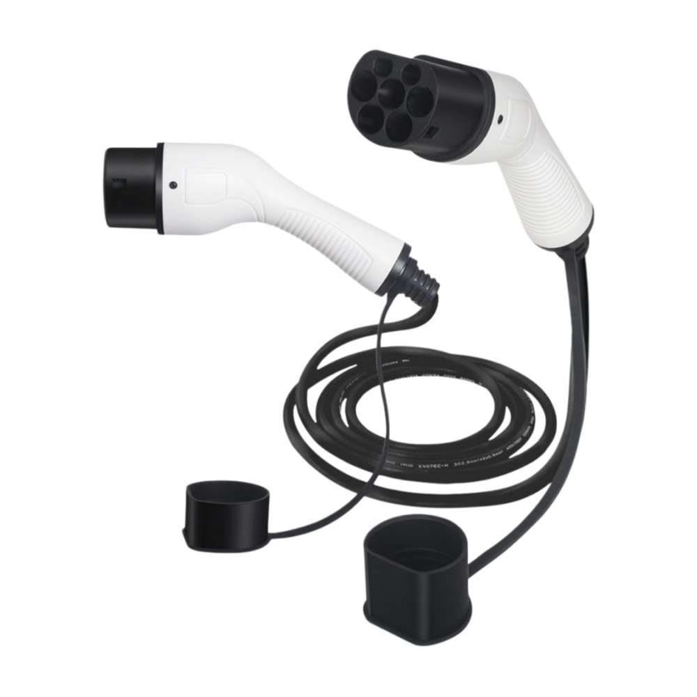 Type 2 to Type 2 IEC62196 EV Charging Cable,ShinCharge | Electric Vehicle Charging Products OEM & ODM Manufacturing | EV Charging Cable | Portable EV Charger | Wall-mounted EV Charger | EV Charging Station,EV Charging cable, IEC 62196 type 2 to type 2-V1