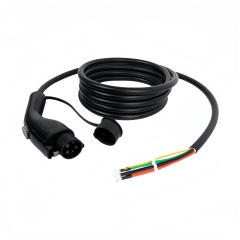 SAE J1772 Type 1 Plug-Open, UL 2251 EV Charging Cable,Custom Lengths & Logo Printing Available,ShinCharge | Electric Vehicle Charging Products OEM & ODM Manufacturing | EV Charging Cable | Portable EV Charger | Wall-mounted EV Charger | EV Charging Station,EV Charging cable, SAE J1772 plug-Open, UL 2251