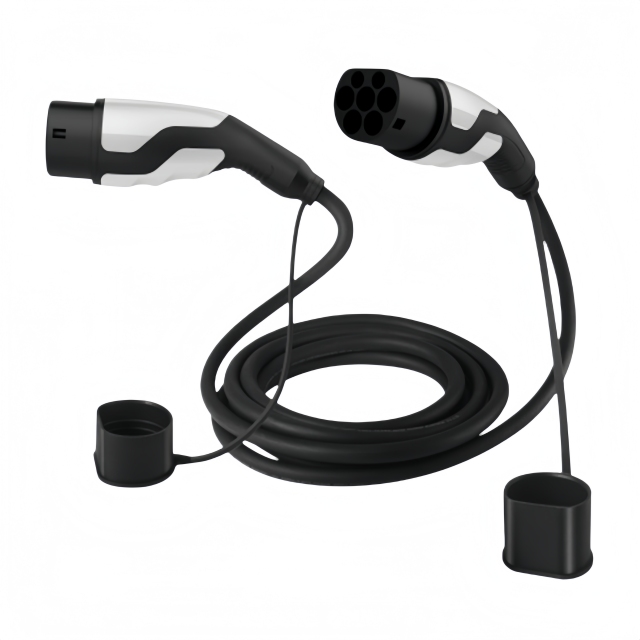 Type 2 to Type 2 IEC62196 Electric Vehicle (EV) Charging Cable, Custom Lengths & Logo Printing Available.,ShinCharge | Electric Vehicle Charging Products OEM & ODM Manufacturing | EV Charging Cable | Portable EV Charger | Wall-mounted EV Charger | EV Charging Station,EV Charging cable, IEC 62196 type 2 to type 2-V3