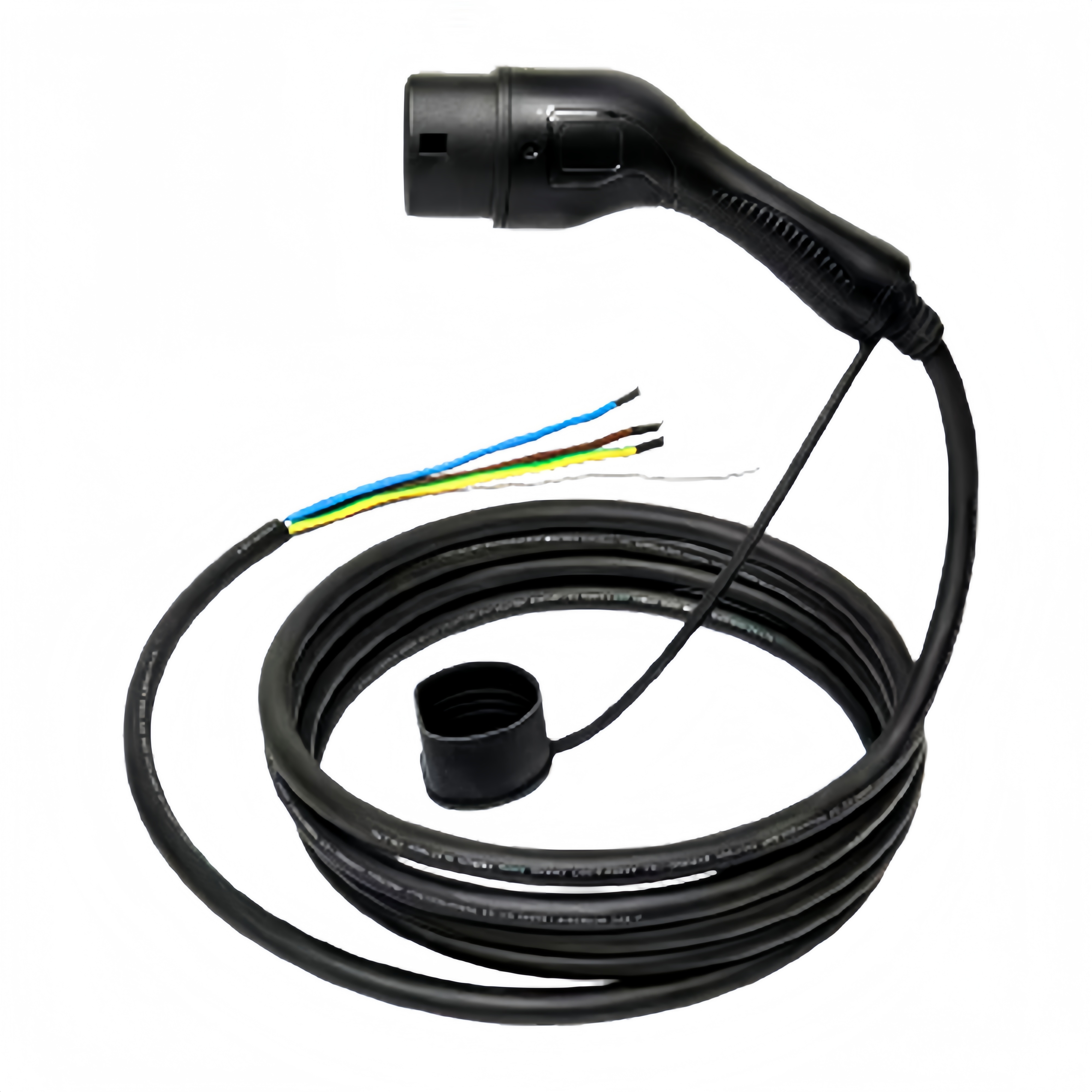 IEC62196 Type 2 Female to OPEN EV Charging Cable, Electric Vehicle AC Power Cable 1Phase 3Phase 250V 480V, Custom lengths & Logo Printing Available.,ShinCharge | Electric Vehicle Charging Products OEM & ODM Manufacturing | EV Charging Cable | Portable EV Charger | Wall-mounted EV Charger | EV Charging Station,EV type 2  female  to  OPEN cable  CE EN 62196