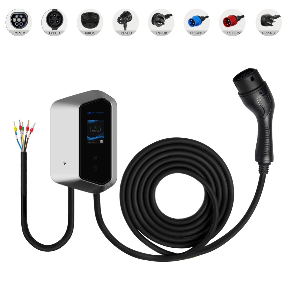 Electric Vehicle Pedestal Charging Pile, Wall-mounted EV Charger 7KW 9KW 11KW 22KW, Outdoor Waterproof, Durable for Residential Building Project.,ShinCharge | Electric Vehicle Charging Products OEM & ODM Manufacturing | EV Charging Cable | Portable EV Charger | Wall-mounted EV Charger | EV Charging Station,Wall EV Charger, CE(EN61851), UKCA, RoHS, TUV, CB-VCS-Z21