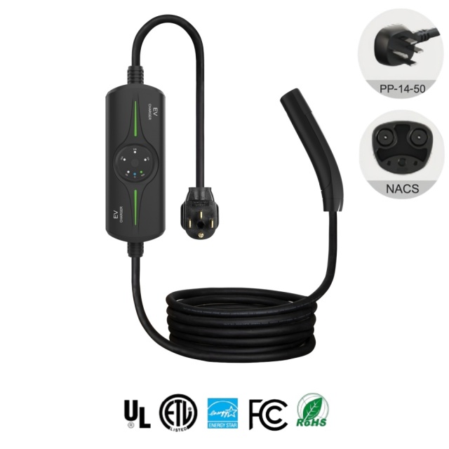 Portable EV Car Charger, Type 1, Type 2, NACS, 3.5KW 7KW 9KW Mobile Electric Vehicle AC Charger.,ShinCharge | Electric Vehicle Charging Products OEM & ODM Manufacturing | EV Charging Cable | Portable EV Charger | Wall-mounted EV Charger | EV Charging Station,Portable EV Charger, CE(EN62752), UKCA, RoHS, TUV, CB
