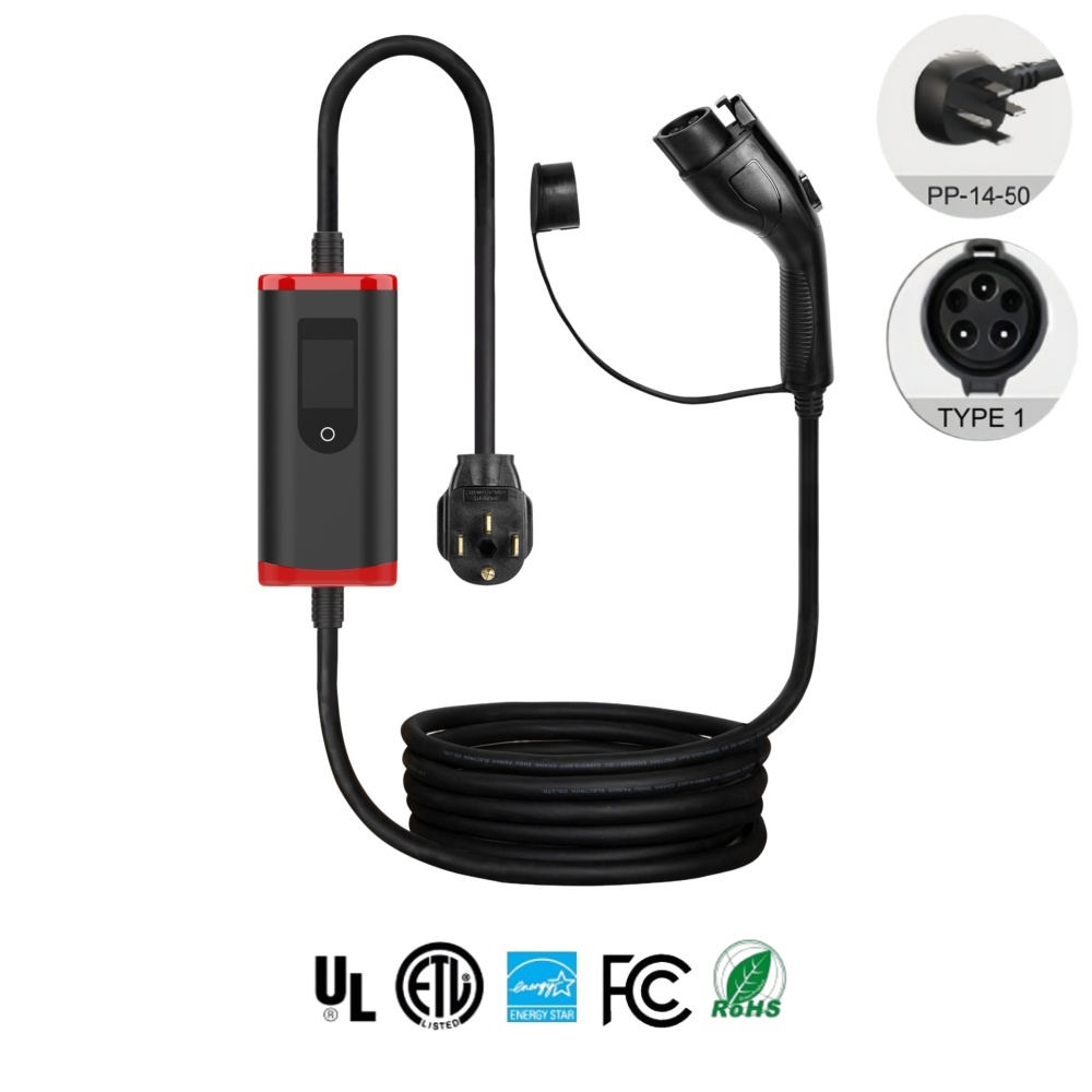 Portable EV AC Charger, Type 1, Type 2, NACS, 3.5KW 7KW 9KW 11KW 22KW Electric Vehicle Car Mobile Charger, Fully Certified, IP67 Weather-proof, Safe & Reliable, Plug & Play, Timer Function, User-friendly.,ShinCharge | Electric Vehicle Charging Products OEM & ODM Manufacturing | EV Charging Cable | Portable EV Charger | Wall-mounted EV Charger | EV Charging Station,Portable EV Charger, CE (EN62752-2024), UKCA, RoHS, TUV, CB, SAA, RCM-VPC-B2