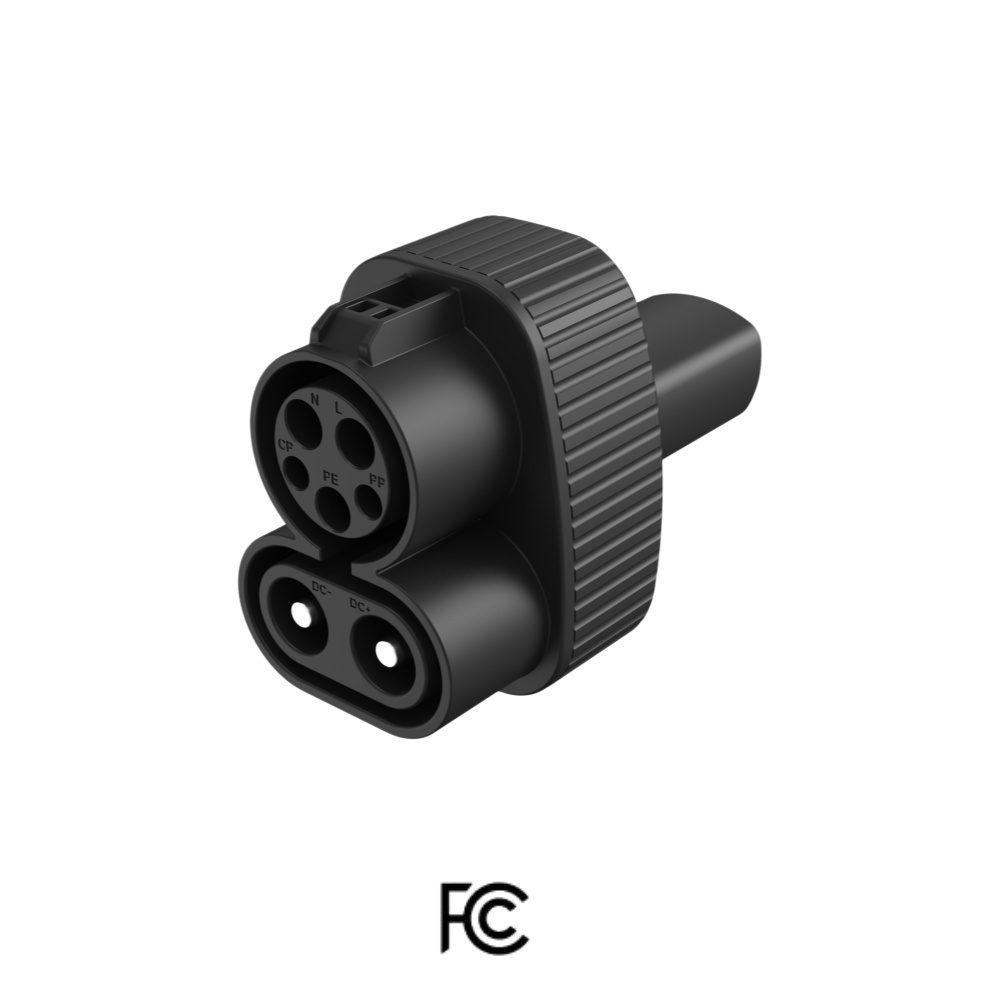CCS1 to Tesla Male EV Charging Adapter.,ShinCharge | Electric Vehicle Charging Products OEM & ODM Manufacturing | EV Charging Cable | Portable EV Charger | Wall-mounted EV Charger | EV Charging Station,CCS1 to Tesla Male EV Charging Adapter.