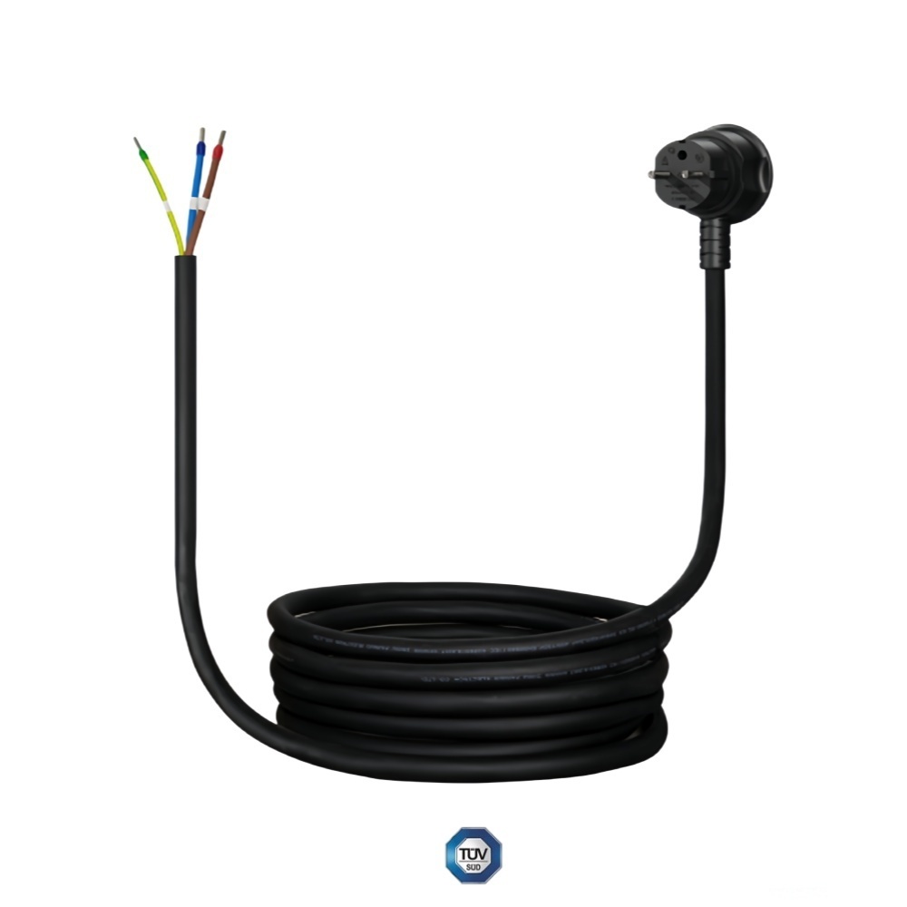 EU Model 2 EV Charger Bare End Rubber Power Cord,ShinCharge | EV Charging Products OEM & ODM Manufacturing | EV Charging Expert.,EU Model 2 EV Charger Bare End Rubber Power Cord