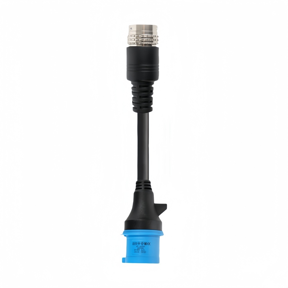 EV Charger Aviation Plug to Blue CEE Commando Plug Interchangeable Short Adapter Cable,ShinCharge | EV Charging Products OEM & ODM Manufacturing | EV Charging Expert.,EV Charger Aviation Plug to Blue CEE Commando Plug Interchangeable Short Adapter Cable