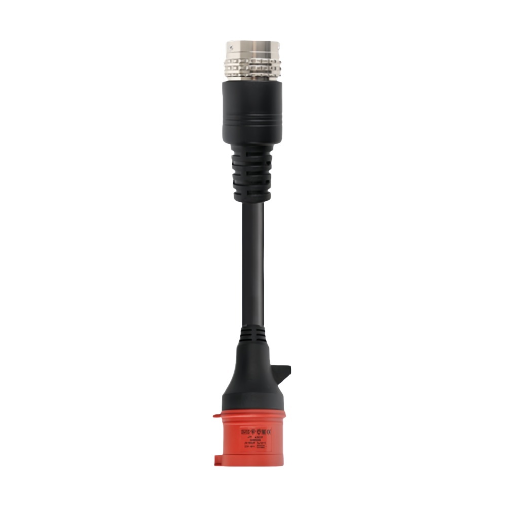 EV Charger Aviation Plug to Red CEE 5 Pin 3 Phase Commando Plug Interchangeable Short Adapter Cable,ShinCharge | EV Charging Products OEM & ODM Manufacturing | EV Charging Expert.,EV Charger Aviation Plug to Red CEE 5 Pin 3 Phase Commando Plug Interchangeable Short Adapter Cable