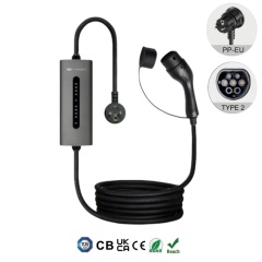 Portable EV Charger IEC 62196 Type 2 | Flexible Power Options of 3.5KW 7KW 9KW 22KW,ShinCharge | EV Charging Products OEM & ODM Manufacturing | EV Charging Expert.,Portable EV Charger IEC 62196 Type 2 | Flexible Power Options of 3.5KW 7KW 9KW 22KW | B6