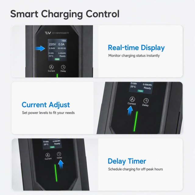 Portable EV Charger 3.5kW-22kW, Customizable Power Plugs and Charging Connectors for Electric Vehicle Home Charging,ShinCharge | EV Charging Products OEM & ODM Manufacturing | EV Charging Expert.,Portable EV Charger 3.5kW-22kW, Customizable Power Plugs and Charging Connectors for Electric Vehicle Home Charging | B57