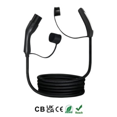 IEC 62196 Type 2 to SAE J3400 NACS TesIa EV Charging Cable | 3.5kW 7kW,ShinCharge | EV Charging Products OEM & ODM Manufacturing | EV Charging Expert.,Type 2 to NACS Tesla Charging Cable – 3.5kW / 7kW (16A / 32A) IEC 62196 to SAE J3400 Adapter Cable for Charging Your Tesla at Type 2 Wallboxes & Public AC Chargers