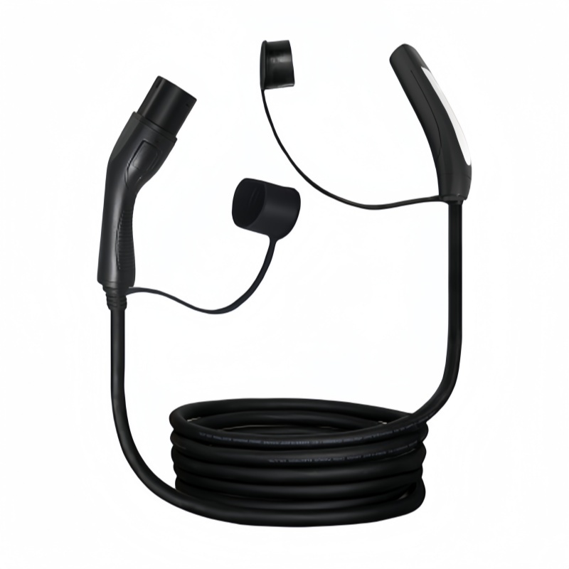 IEC 62196 Type 2 to SAE J3400 NACS TesIa EV Charging Cable | 3.5kW 7kW,ShinCharge | EV Charging Products OEM & ODM Manufacturing | EV Charging Expert.,Type 2 to NACS Tesla Charging Cable – 3.5kW / 7kW (16A / 32A) IEC 62196 to SAE J3400 Adapter Cable for Charging Your Tesla at Type 2 Wallboxes & Public AC Chargers