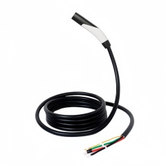 NACS Tesla EV Charging Cable Open End Bare Wire | 3.5kW-15kW,ShinCharge | EV Charging Products OEM & ODM Manufacturing | EV Charging Expert.,NACS Open‑End EV Charging Cable ETL FCC Certified Bare Wire Terminals for EV Charging Station Assembly & Replacement