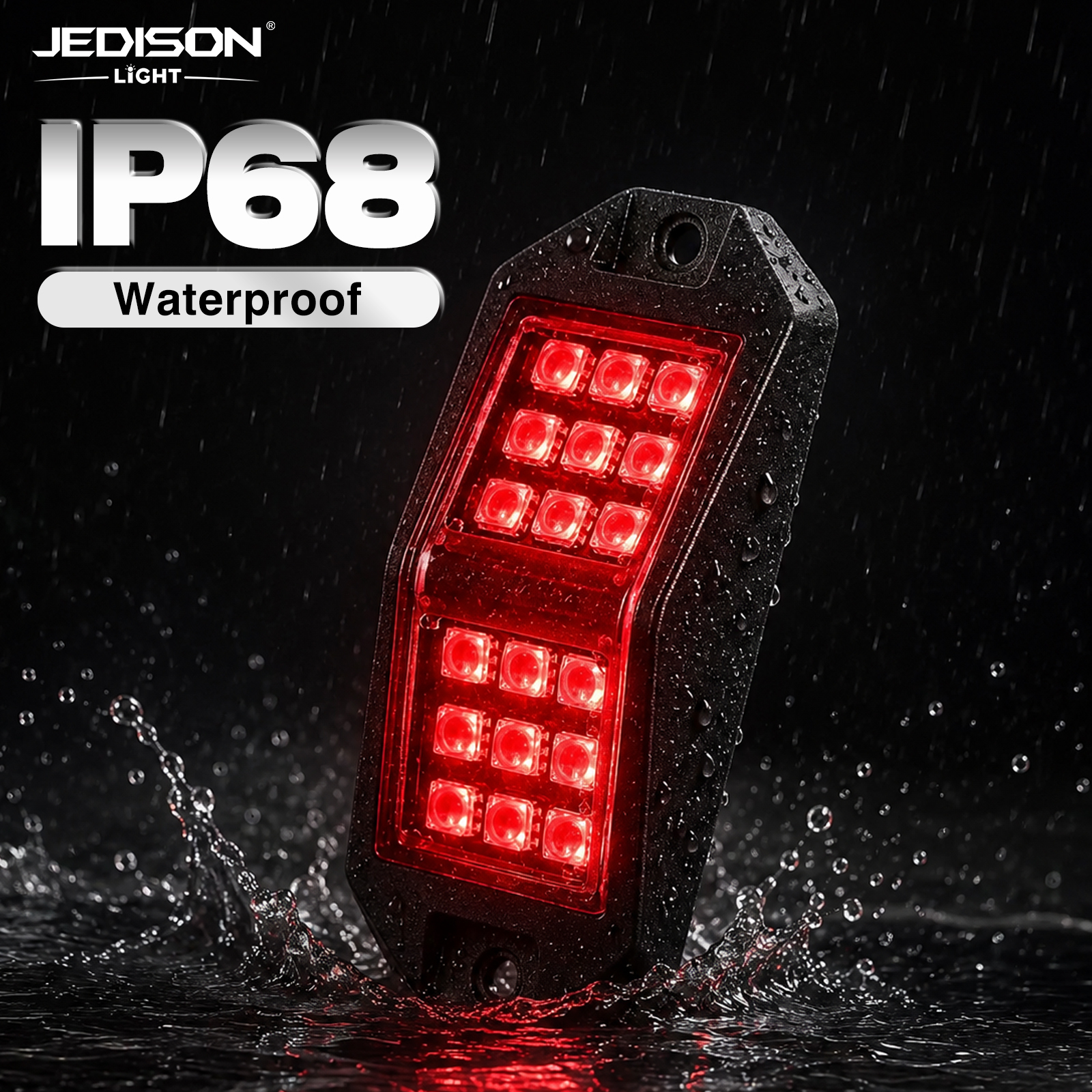 RGB Rock Pod & Underglow Strip Combo Bluetooth Music IP68 Waterproof Light for Truck ATV UTV Motorcycle,MY SHOP,RGB Rock Pod & Underglow Strip Combo Bluetooth Music IP68 Waterproof Light for Truck ATV UTV Motorcycle
