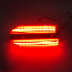 Honda City 2011-2013 Honda CR-V 2009 LED Rear Bumper Reflector Light IP67 Waterproof Full Epoxy Sealed High Brightness UV-Proof Thick PMMA Lens Auto Modification Parts,MY SHOP,IP67 Waterproof LED Rear Bumper Reflector Light Full Epoxy Sealed High Brightness UV-Proof Thick PC Lens Auto Mod Parts