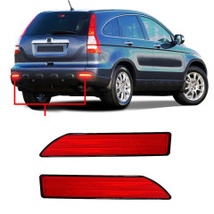 Honda City 2011-2013 Honda CR-V 2009 LED Rear Bumper Reflector Light IP67 Waterproof Full Epoxy Sealed High Brightness UV-Proof Thick PMMA Lens Auto Modification Parts,MY SHOP,IP67 Waterproof LED Rear Bumper Reflector Light Full Epoxy Sealed High Brightness UV-Proof Thick PC Lens Auto Mod Parts