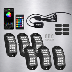 RGB Chassis Underglow LED Strip Sound Flash Activated IP68 Waterproof Exterior Decor Accessory for Car Pickup,MY SHOP,RGB Chassis Underglow LED Strip Sound Flash Activated IP68 Waterproof Exterior Decor Accessory for Car Pickup