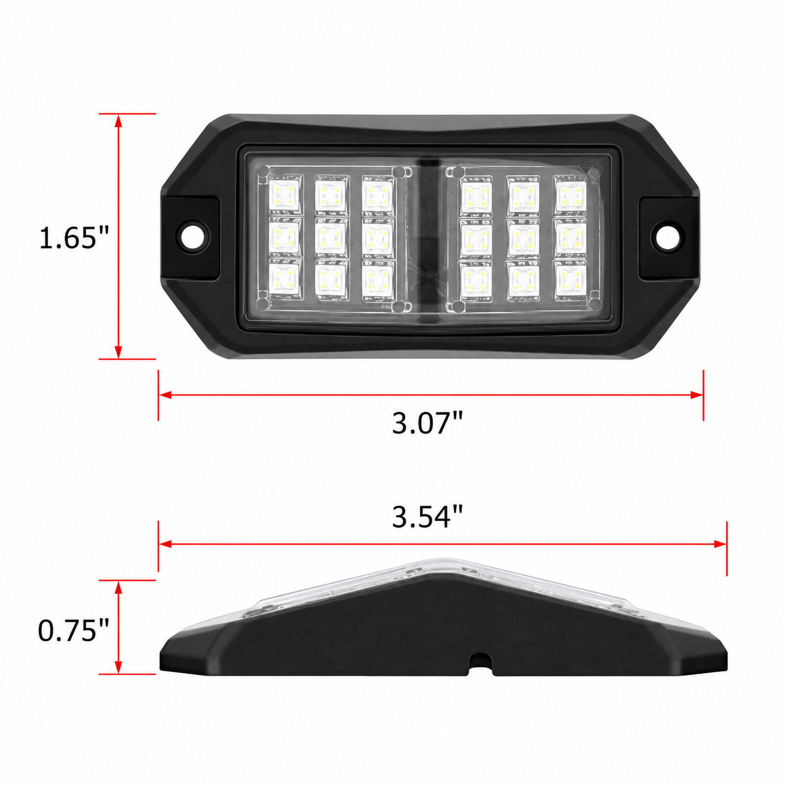 RGB Rock Pod & Underglow Strip Combo Bluetooth Music IP68 Waterproof Light for Truck ATV UTV Motorcycle,MY SHOP,RGB Rock Pod & Underglow Strip Combo Bluetooth Music IP68 Waterproof Light for Truck ATV UTV Motorcycle