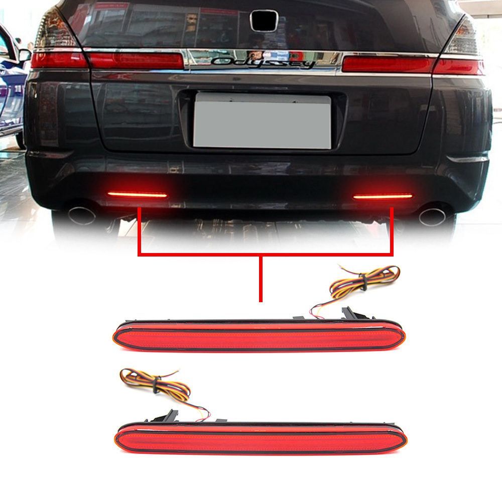 Honda Odyssey 2007-2008 LED Rear Bumper Brake Driving Light IP67 Waterproof Full Epoxy Sealed High Brightness PC Lens Wholesale Auto Mod Parts,MY SHOP,LED Rear Bumper Brake Driving Light IP67 Waterproof Full Epoxy Sealed High Brightness PC Lens Wholesale Auto Mod Parts