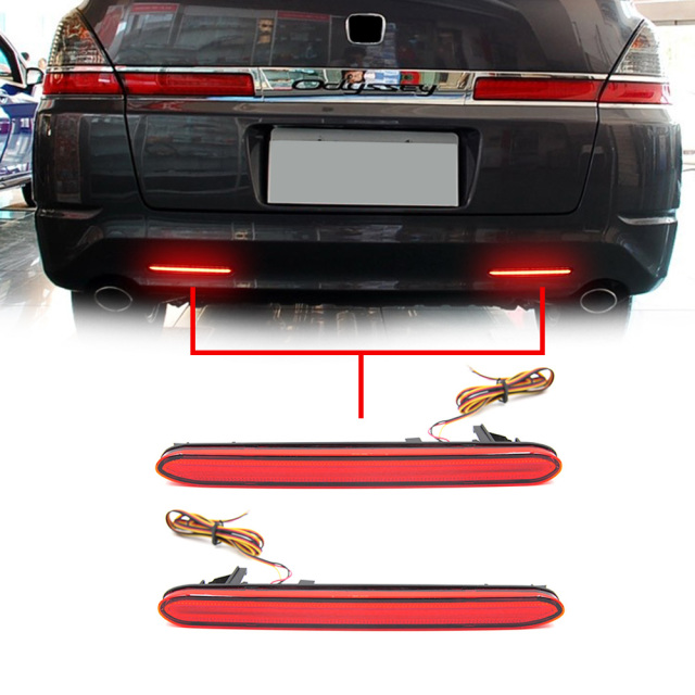 Honda Odyssey 2007-2008 LED Rear Bumper Brake Driving Light IP67 Waterproof Full Epoxy Sealed High Brightness PC Lens Wholesale Auto Mod Parts,MY SHOP,LED Rear Bumper Brake Driving Light IP67 Waterproof Full Epoxy Sealed High Brightness PC Lens Wholesale Auto Mod Parts