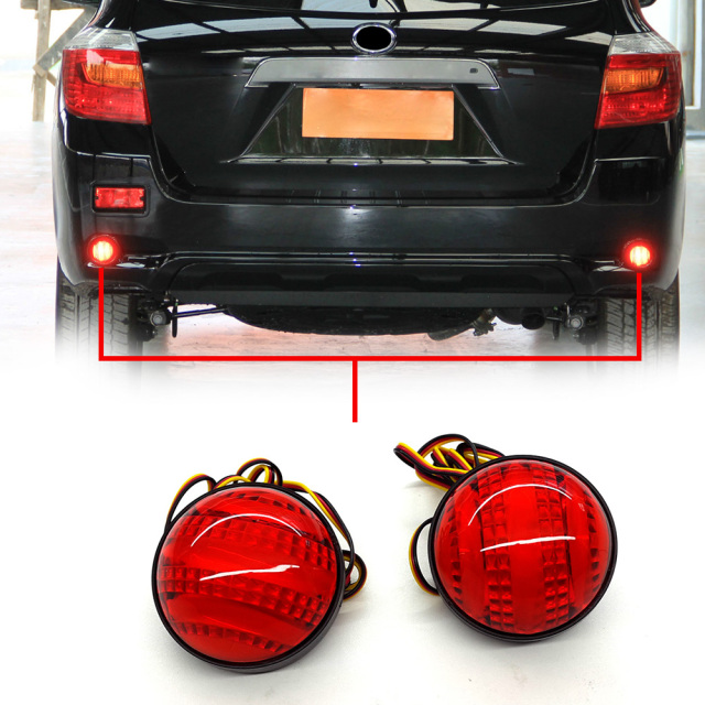 Toyota Mitsubishi 12V Durable ABS PMMA LED Rear Bumper Light Auto Tail Rear Bumper Lamp for SUV Truck Pickup Offroad Vehicle,MY SHOP,12V Durable ABS PMMA LED Rear Bumper Light Auto Tail Rear Bumper Lamp for SUV Truck Pickup Offroad Vehicle