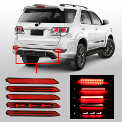 Canbus Ready Error-Free LED Rear Bumper Reflector Light IP67 Waterproof Plug Play 3-in-1 Sequential Lamp,MY SHOP,Canbus Ready Error-Free LED Rear Bumper Reflector Light IP68 Waterproof Plug Play 3-in-1 Sequential Lamp