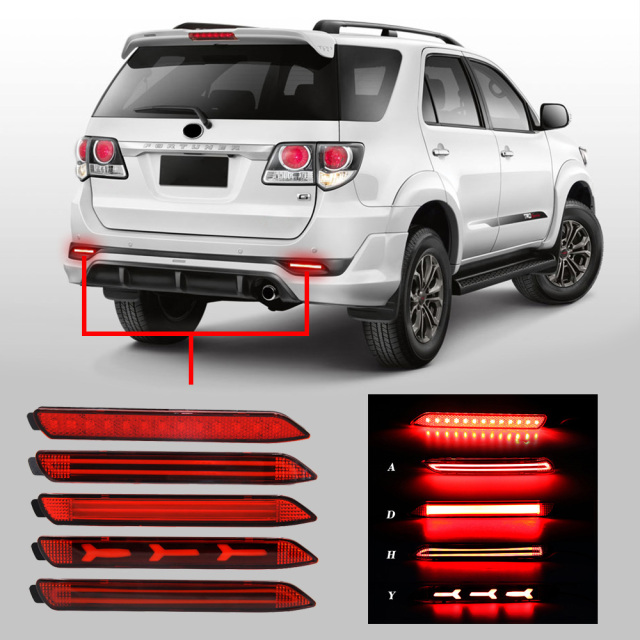 Canbus Ready Error-Free LED Rear Bumper Reflector Light IP67 Waterproof Plug Play 3-in-1 Sequential Lamp,MY SHOP,Canbus Ready Error-Free LED Rear Bumper Reflector Light IP68 Waterproof Plug Play 3-in-1 Sequential Lamp