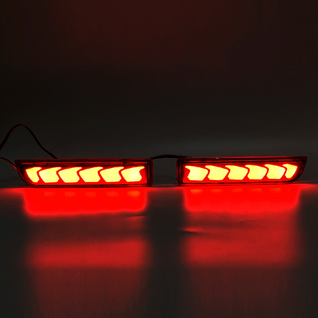 High Brightness LED Rear Bumper Reflector Light IP67 Waterproof Plug Play UV-Proof Anti-Yellow Thick PC Lens,MY SHOP,High Brightness LED Rear Bumper Reflector Light IP67 Waterproof Plug Play UV-Proof Anti-Yellow Thick PC Lens
