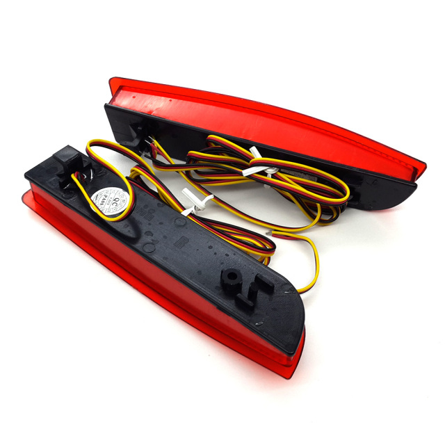 Toyota Avensis Previa Estima ACR50 Alphard MK I RAV4 LED Rear Bumper Reflector Light IP67 Waterproof No Wire Cutting Plug Play Sequential Turn Signal Mixed Lens,MY SHOP,LED Rear Bumper Reflector Light IP67 Waterproof No Wire Cutting Plug Play Sequential Turn Signal Mixed Lens
