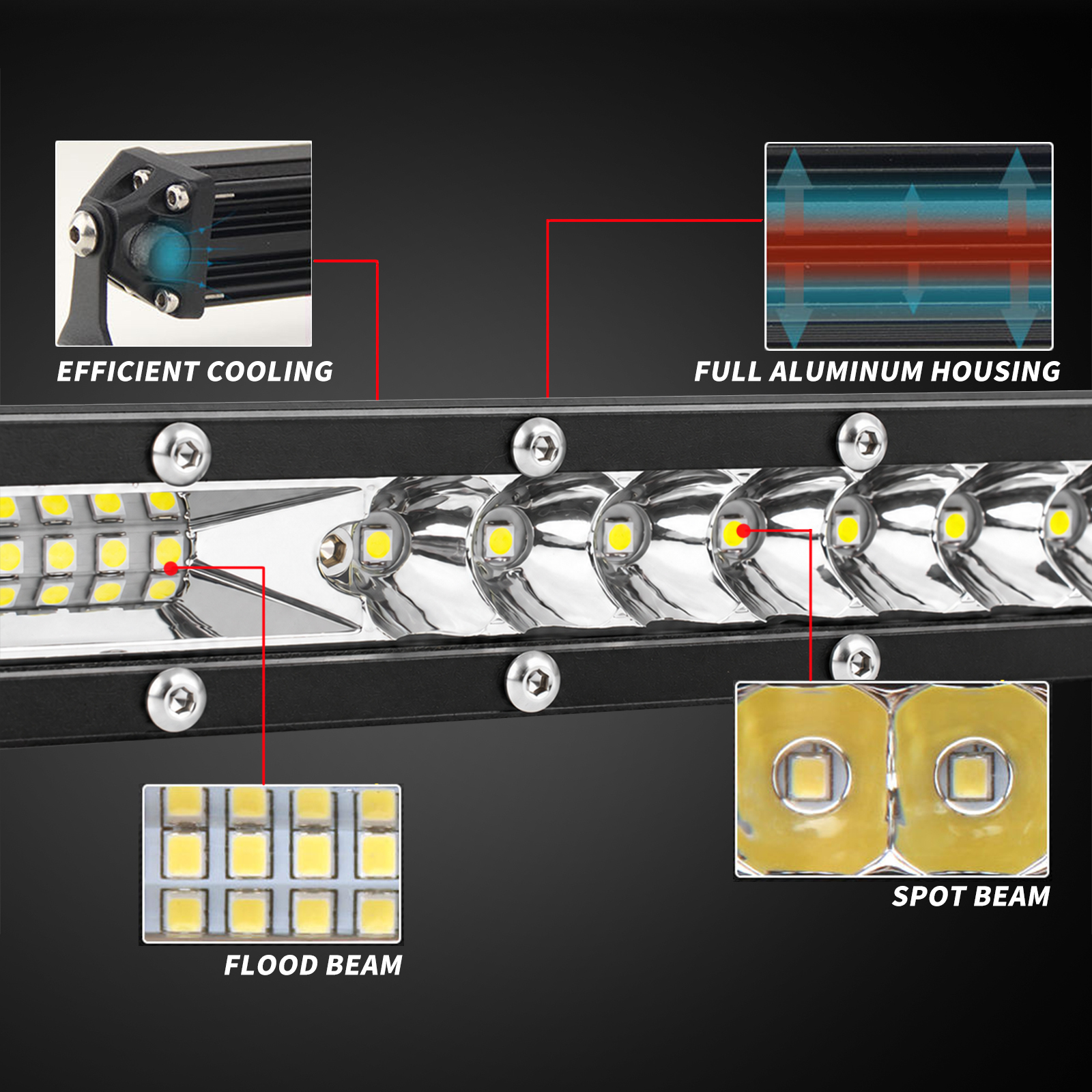 LED Light Bars OEM Off Road LED Lights 6D Car LED Bar Light Double Row Barras LED for Truck LED Bar Lights,MY SHOP,LED Light Bars OEM Off Road LED Lights 6D Car LED Bar Light Double Row Barras LED for Truck LED Bar Lights