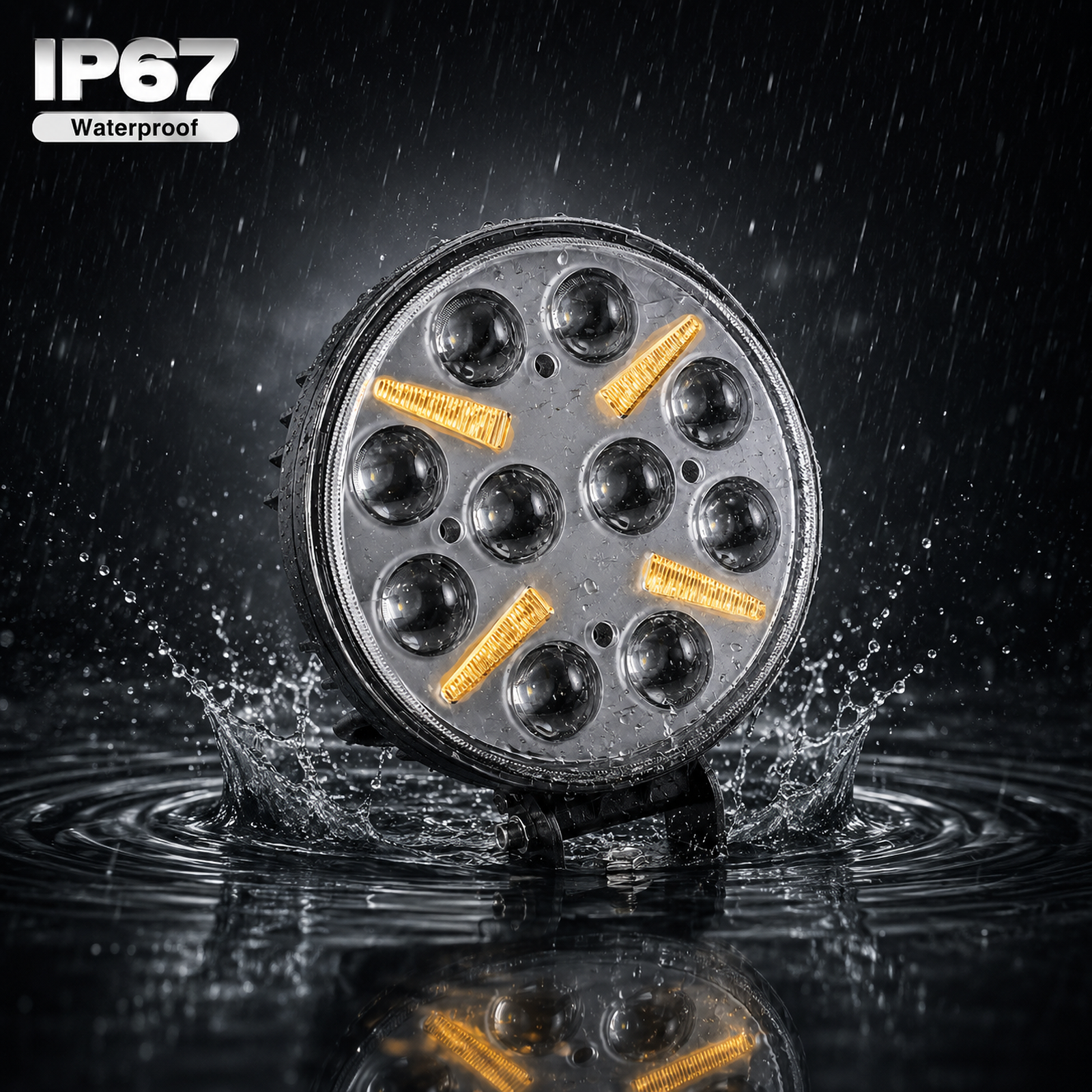 7Inch Round LED Work Light High Brightness White Mainlight IP67 12 24V Spot Auxiliary Lamp for Truck 4x4 Off Road Vehicle,MY SHOP,7Inch Round LED Work Light High Brightness White Mainlight IP67 12 24V Spot Auxiliary Lamp for Truck 4x4 Off Road Vehicle