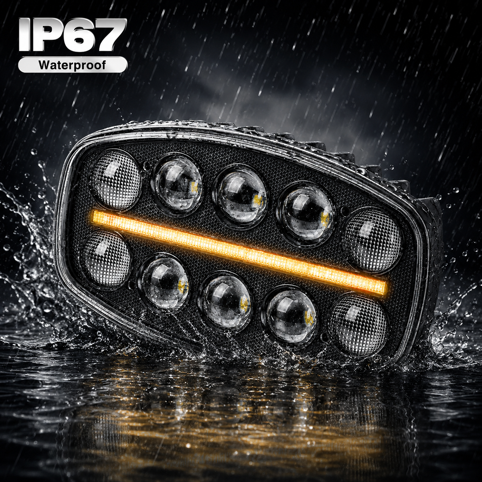9.45 Inch Oval IP67 LED Auxiliary Driving Work Light Spot Heavy Duty Light for European Trucks Cargo Vehicle Pickup Tractor,MY SHOP,9.45 Inch Oval IP67 LED Auxiliary Driving Work Light Spot Heavy Duty Light for European Trucks Cargo Vehicle Pickup Tractor