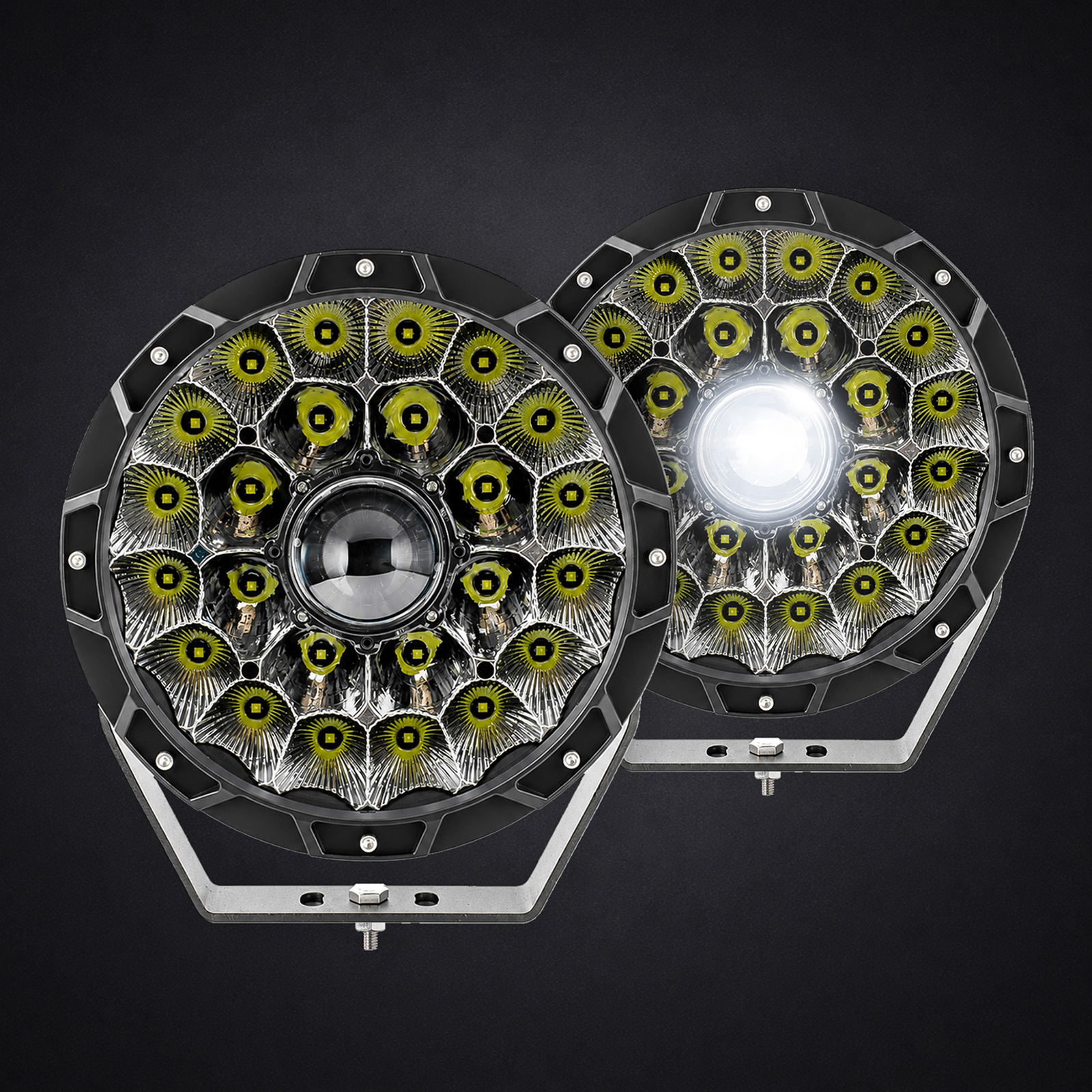 9 Inch DRL Round LED Work Light IP67 Waterproof Spot Driving Fog Lamp Offroad Auxiliary Light for Truck Motorcycle ATV Car,MY SHOP,9 Inch DRL Round LED Work Light IP67 Waterproof Spot Driving Fog Lamp Offroad Auxiliary Light for Truck Motorcycle ATV Car