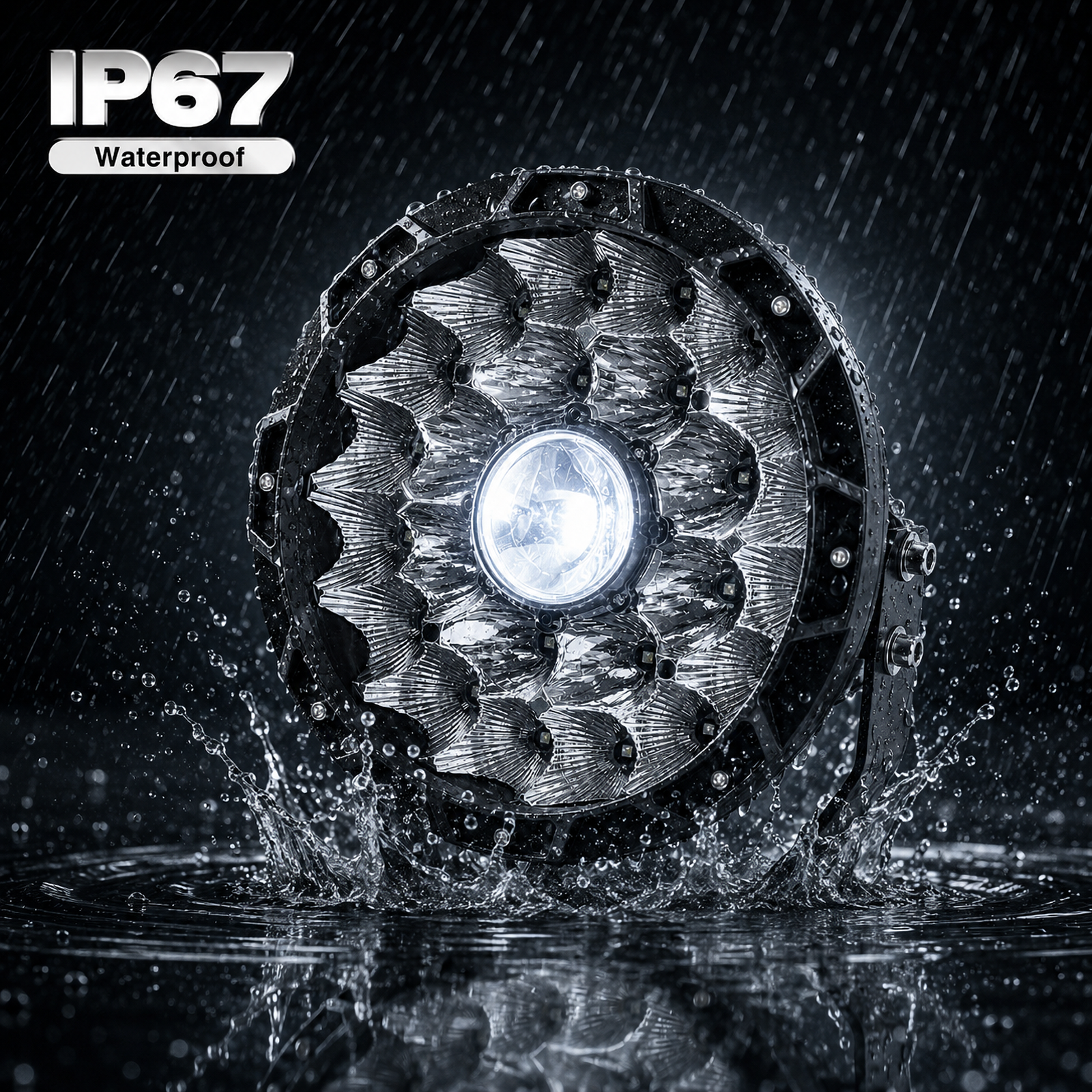 9 Inch DRL Round LED Work Light IP67 Waterproof Spot Driving Fog Lamp Offroad Auxiliary Light for Truck Motorcycle ATV Car,MY SHOP,9 Inch DRL Round LED Work Light IP67 Waterproof Spot Driving Fog Lamp Offroad Auxiliary Light for Truck Motorcycle ATV Car