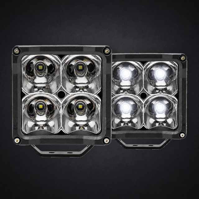 4 Inch Cube LED Pods Light 4000LM IP67 Spot Fog Lamp 12V 24V Offroad Driving Auxiliary Light for 4x4 4WD Truck Universal Vehicle,MY SHOP,4 Inch Cube LED Pods Light 4000LM IP67 Spot Fog Lamp 12V 24V Offroad Driving Auxiliary Light for 4x4 4WD Truck Universal Vehicle